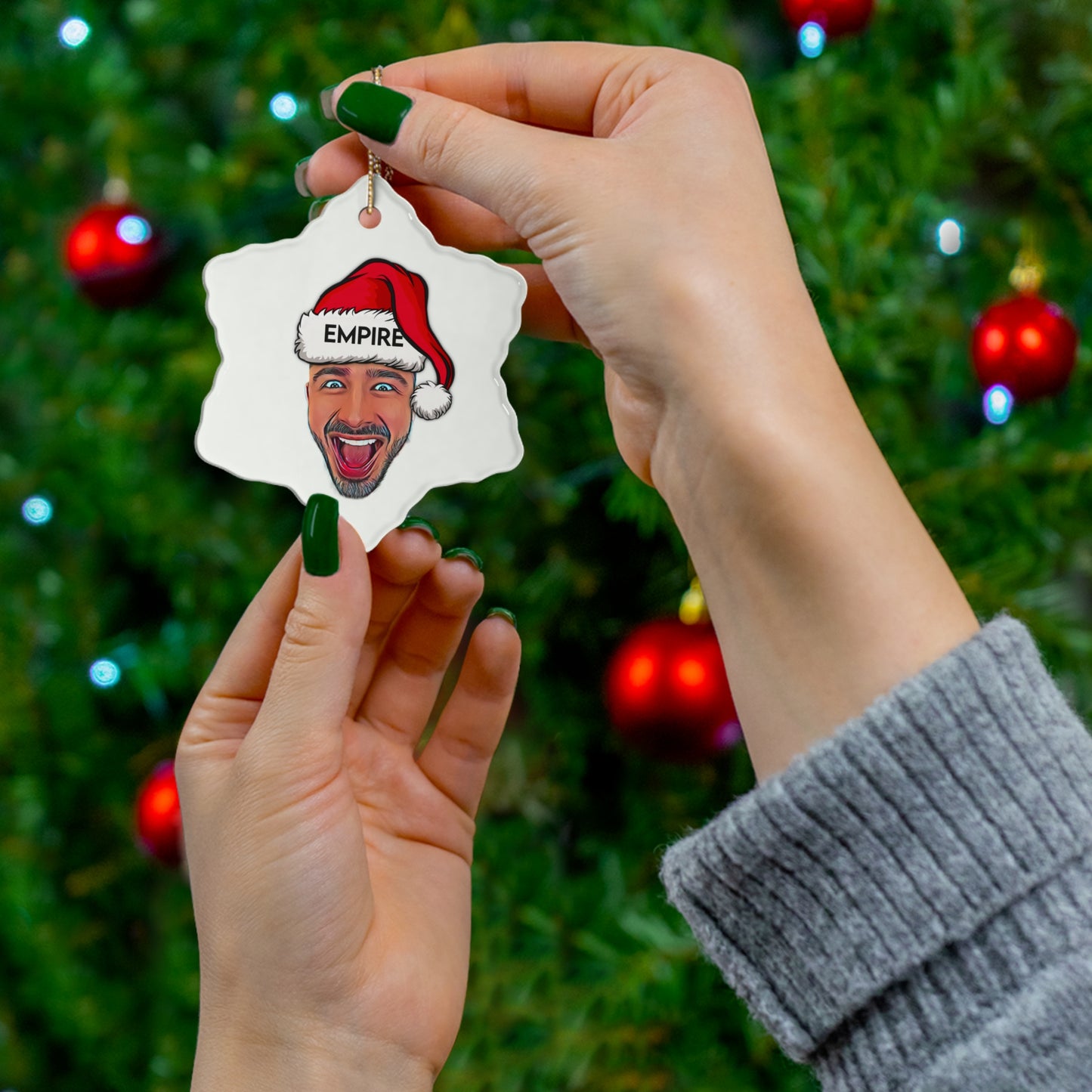 Christmas Ceramic Ornament
