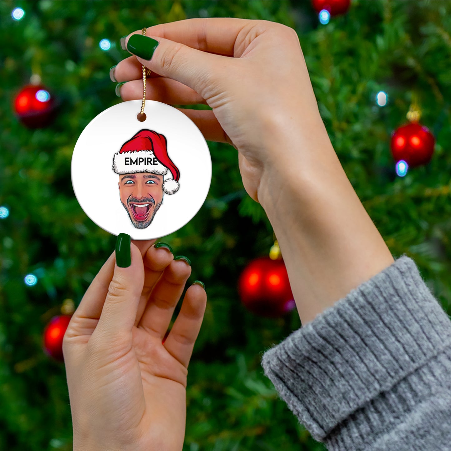 Christmas Ceramic Ornament